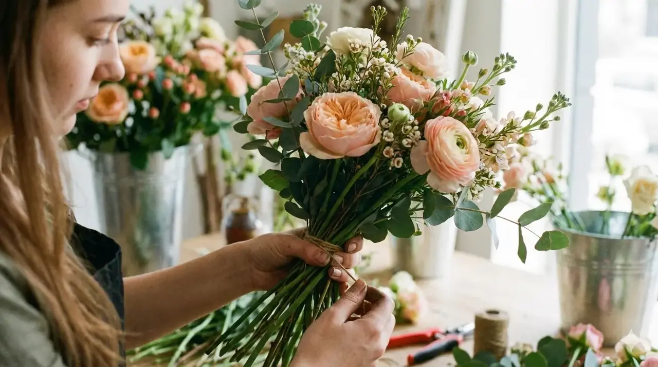 Florist image for sharing the smarter way to buy flowers